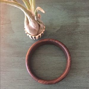 Beautiful smooth Wooden Bangle Bracelet